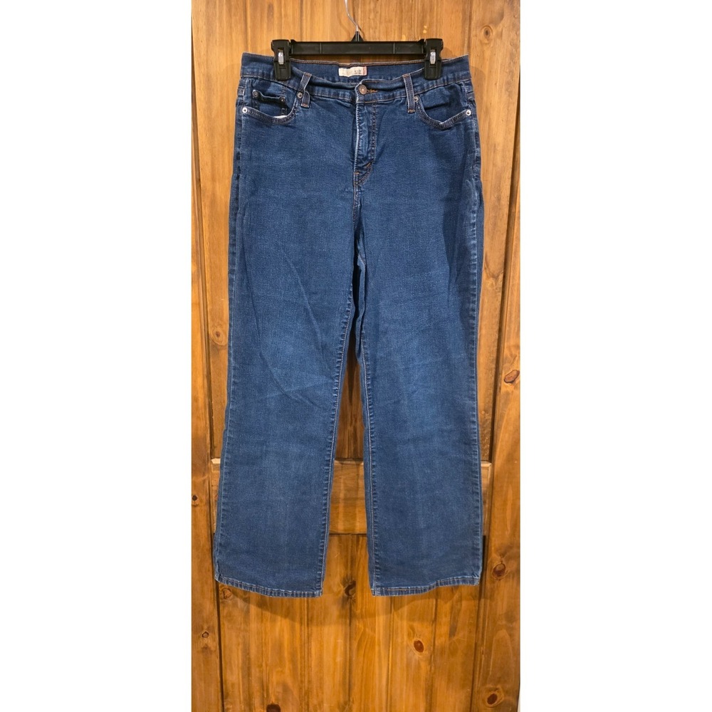 Levi's‎ 512 Perfectly Slimming Bootcut Jeans Womens 16 Medium Blue Denim Stretch